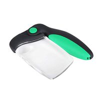 Magnifying Glass Handheld, Illuminated HD Foldable Rectangular Large Mirror Magnifier LIXFDJ Vision Assisted Magnification