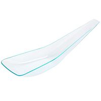 Tiny Temptations 6505-GRN 5" Tiny Tensils Disposable Green Plastic Spoon - 200/Case By TableTop King