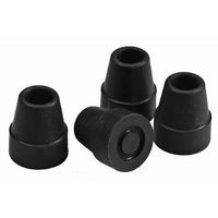 Carex Quad Cane Tips, Black, 5/8, 0.02 Pound by Carex Health Brands