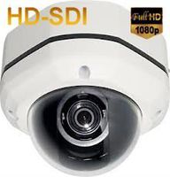 2 Megapixel 1080P 1/3" Sony CMOS HD-SDI IP68 Vandal-Proof Dome Camera: 3.7mm Fixed, Day/Night, WDR DNR RS485-OSD 12v Korea, 3yr warranty