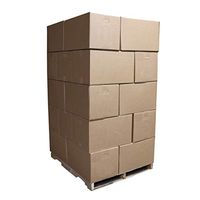 Arkwright Wholesale White Knit Cleaning T-Shirt Rags Bulk Pallet of 25 Boxes (650 lb. Pallet)