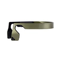 Aftershokz Bluez 2S Wireless Bone Conduction Bluetooth Headphones, Green Metallic, (AS500SM)