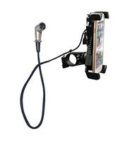 Mobile Phone Holder with USB Charger, Right Angle Plug, for Scooter and Powerchairs
