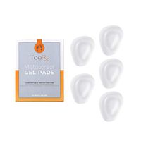 ToeRX Metatarsal Pads Ball of Foot Cushions for Heels and Shoes - Amazing Pain Relief for Metatarsalgia, Mortons Neuroma, Bunions and Other Forefoot Pain (10 Shoe Inserts)