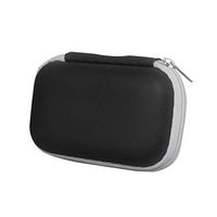 Flickering EVA Fingertip Pulse Oximeter Protection Case Travel Oximeter Protection Bag Portable Zipper Carrying Case, Suitable for Most Oximeters to Prevent Collision