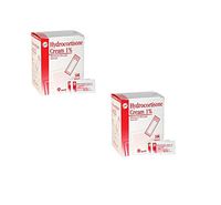 HART Health Hydrocortisone Cream 1%, Maximum Strength Anti-Itch, 144 Packets, 1/32 oz (0.9m) Each (2 Pack)