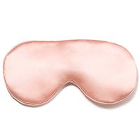 Fishers Finery 25mm 100% Pure Silk Therapeutic Sleep Mask Adjustable Strap Pink