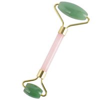 GAOQQ Natural Jade Beauty Device Natural Pink Roller Massager Facial Massager Facial Beauty