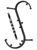 Body Back Buddy Therapy Duo and Massage Stick Bundle, Athletic Recovery and Muscle Pain Relief, Black