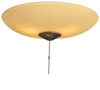 Minka-Aire K9525-2, Universal Light Kit 12 1/4" Light Kit, Tea Stain Glass