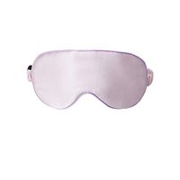 NMM Global Mulberry Natural Silk Sleep Mask for Women & Men with Elastic Strap, Super Soft Sleeping Eye Mask for Adults 9 Color Options (Pink Purple)