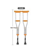 HANGERÂ Crutch Underarm Adjustable Height Adult Red Dot Axilla Crutches Small Medium Large, Small
