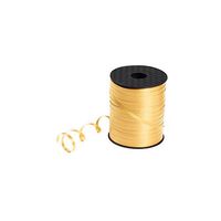 Curling Ribbon in Gold Finish 3/16 W x 500 Yds Per Roll - Case of 10