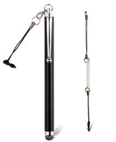 amPen Hybrid Stylus Pen - Interchangeable Hybrid Tip Touchscreen Stylus (Black)