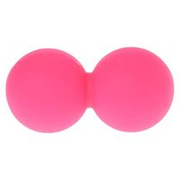 stoertuy Peanut Hockey Massage Ball, Solid Flow Trigger Point Relaxation Relief Tool