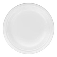 Sugarcane Bagasse Compostable Eco-Friendly Biodegradable Plates - Heavy Duty Microwave Safe | Durable and Multipurpose Plates For Appetizers, Birthdays and Parties (125 Pack)