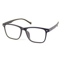 Cyxus Blue Light Blocking Tr90 Lightweight Glasses, Matte Black Wood Grain Frame