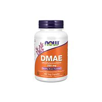 NOW Supplements, DMAE (Dimethylaminoethanol) 250 mg, Healthy Brain Function*, 100 Veg Capsules