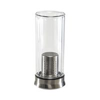 ENFUZ001 Glass Tea Infuser Insulated Cup for Loose Leaf Tea 12 Ounces