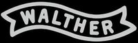WALTHER LOGO 2ND AMENDMENT RIGHT VINYL STICKERS SYMBOL 6" DECORATIVE DIE CUT DECAL FOR CARS TABLETS LAPTOPS SKATEBOARD - WHITE