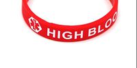 HIGH Blood Pressure - HIGH BP - Medical Alert id Bracelet Emergency Wristband (HBP-116)