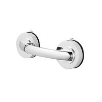 Cigopx Bathroom Suction Grab Bars Armrest Toilet Bath Assist Handle Suction Cup Handrails Disabled Safety Shower Hand Grip for Elderly, Seniors, Children (Silver)