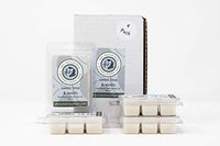 KOI MOUNTAIN Sweet Lime & Vanilla Soy Wax Melt 4 Pack Assortment, Hand-Poured, Chemical-Free, Vegan, 100% Soy Wax and Essential Oil Cubes