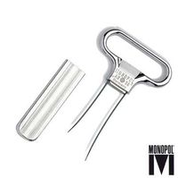 MONOPOL Two-prong Cork Puller "Ah-so" (Waiter's Friend), Superfine Polished, Satin Finished, in Gift-box - Made in Germany (Pack of 2)