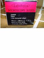 MICROSCOPE SLIDES-1 ST, PLAIN-72/BOX,5 BOX/PACK