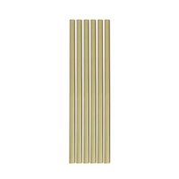 HEALIFTY 6Pcs 20CM Bamboo Straw Eco Friendly Straw Biodegradable Reusable Kids and Adults