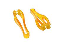 SinLoon Finger Massager Hand Handheld Blood Circulation Tool Stress Relief Plastic Care Relax Double Rubber Roller Massage（2-Pack)