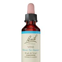Bach Original Flower Remedy Dropper, 20 ml, Vine Flower Essence