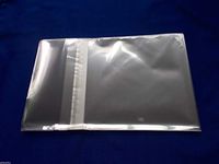 Packaging Bags Suppliers 100 4 5/8 x 5 3/4 Clear (A2+) Card Resealable Poly Cello Bag Cellophane Bag/Seal