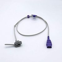 Compatible for Smiths BCI Spo2 Sensor Neonate Wrap 3.2 ft 9 Pins Connector