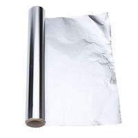 Heavy Duty Household Aluminum Foil Roll (30 * 1000cm) Thickening Tinfoil for Ovens and Barbecue Grill, Great Tools for Family Dinner and Outdoor Barbecue Silver