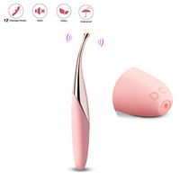 Therapeutic Wand Massager Waterproof, 12 Vibrating Patterns, USB Rechargeable, Mini Personal Wand Massager Handheld Cordless and Powerful, Whisper Quiet GXFC Shop