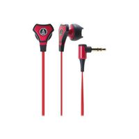 Audio Technic Audio-Technica ATH-CHX5 SonicFuel Hybrid Earbud Headphones - Red ATH-CHX5RD