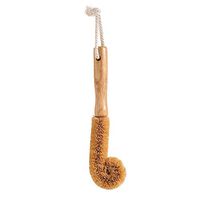 Long Handle Cup Brush Coir Green Wood Handle Brush Kitchen Wash Cup Pot Dish Wash Bottle Cleaning BrushBrush