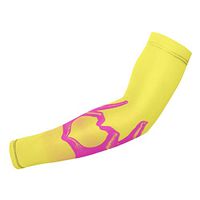 Lucaeat Hands Paint Send Heart Arm Compression Sleeve, Arthritis, UV Protection - Youth Adult Runners (1 Pair)