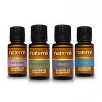 Naterre 100% Pure Essential Oil Kit - Aromatic Collection - 5ml, 4 Pack