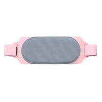 Portable Waist Heating Pad Belt, Adjustable Temperature Graphene far Infrared Physiotherapy Hot Compress for Menstrual Cramps Lower Back Stomach (Heating + Vibration + Charging Treasure + Heaven a)