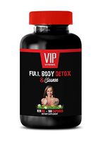 Detox and Cleanse Pills - Full Body Detox and Cleanse - Milk Thistle with Yellow Dock - 1 Bottle 100 Capsules