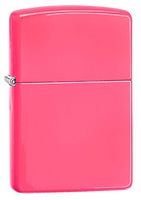 Zippo Neon Pink Pocket Lighter