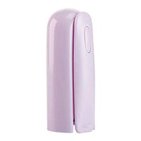 Xisheep Sticky Brush, Portable Fast Fit Sticky Roller Lint Fluff Pet Hair Remover Mini Travel Roller Cleaning Supplies, for Home DIY (Purple)