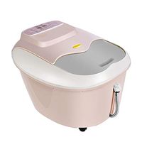 GJJ Foot Tub, Automatic Massage Footbath, Foot Bath Barrel, Foot Massage Machine Home Tat,Pink,A