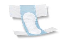 FitRight Basic Adult Briefs with Tabs, Light Absorbency, Large, 48"-58" (Case of 100)