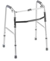 Medline MDS86617 Youth One-Button Folding Walkers, Junior, 28"-32" (Pack of 2)