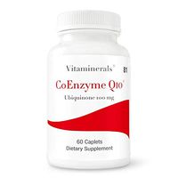 VITAMINERALS 81 CoEnzyme Q10 Brain/Nerves & Heart Support CoQ-10 30 Tablets 100 mg