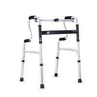 GYZ GY Elderly Walker, Aluminum Alloy Disabled Walking Foldable Lightweight Easy to Carry, Suitable for Family and Outdoor Medical Supplies (Color : A)
