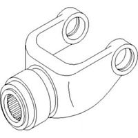 Case IH, Hesston, New Idea Square Baler, Forage Harvester Yoke QD 1 3/8"-21 Part No: A-8802548